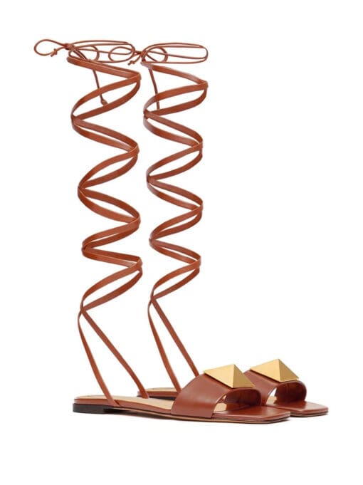 Valentino Garavani  oversized Rockstud Gladiator flat sandals - Image 2