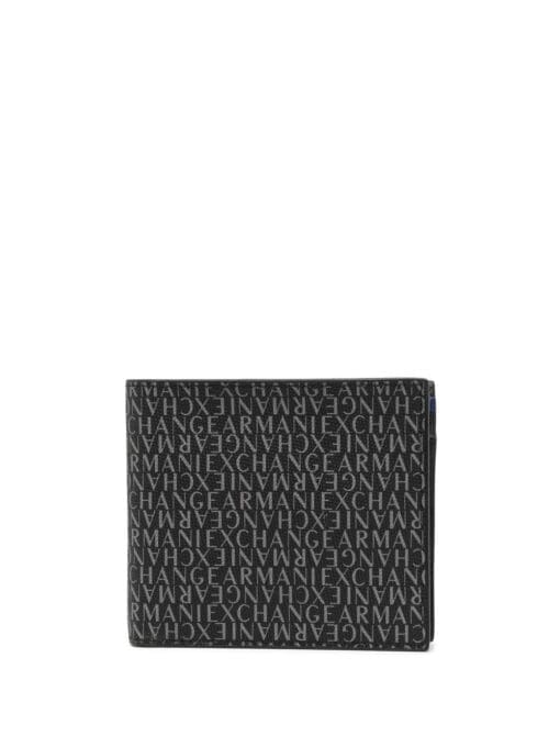 Armani Exchange  logo-print bi-fold wallet