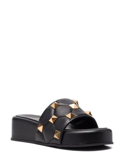 Valentino Garavani  Rockstud wedge slides - Image 2