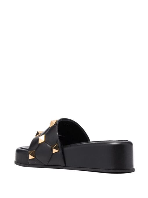 Valentino Garavani  Rockstud wedge slides - Image 3