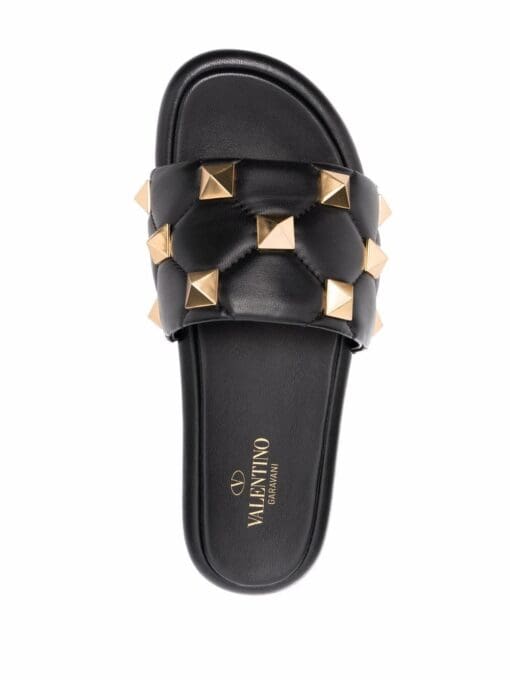 Valentino Garavani  Rockstud wedge slides - Image 4