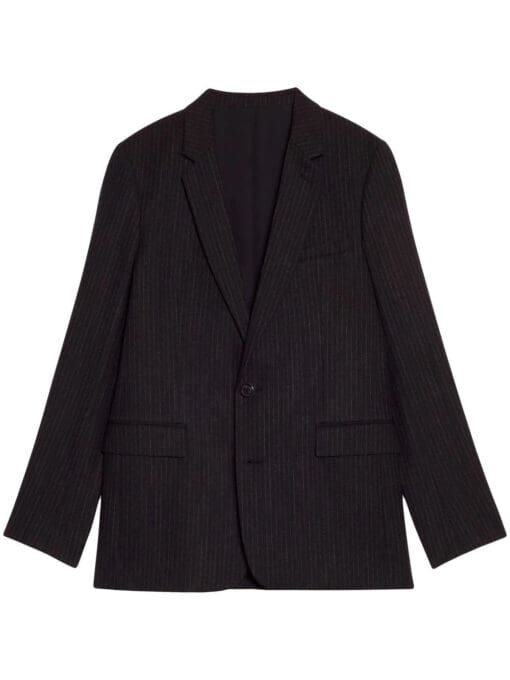 AMI Paris  pinstripe-pattern single-breasted blazer