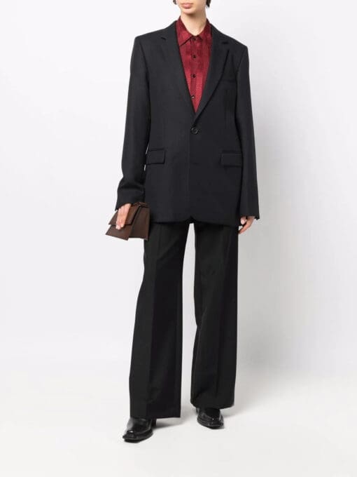 AMI Paris  single-breasted blazer - Image 3