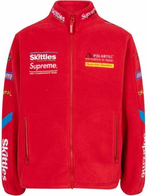 Supreme  x Skittles x Polartec jacket