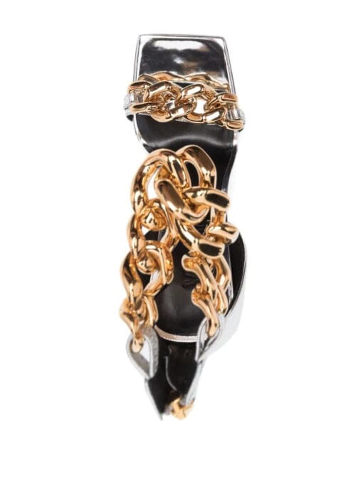 Versace  Medusa chain sandals - Image 4