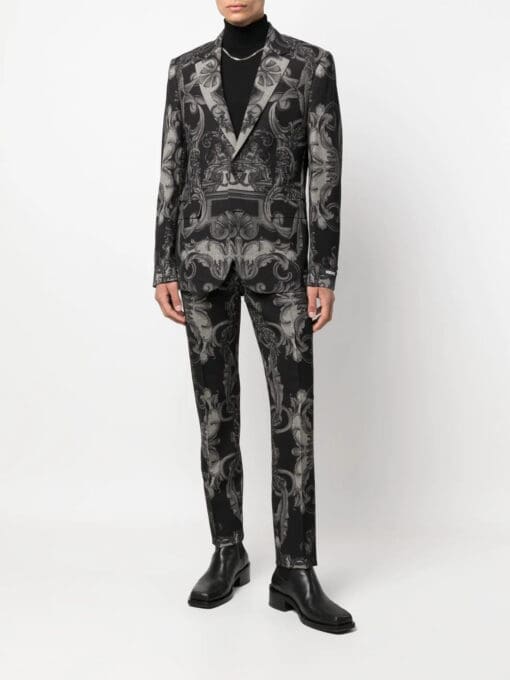 Versace  single-breasted wool jacket - Image 2