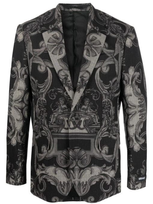 Versace  single-breasted wool jacket