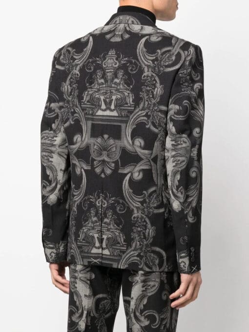 Versace  single-breasted wool jacket - Image 4