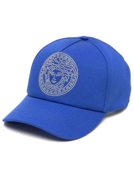 Versace  Medusa crystal cotton cap