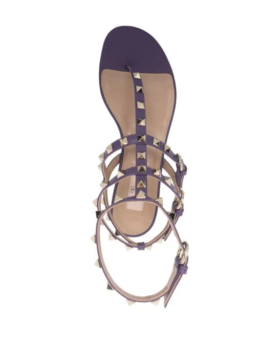 Valentino Garavani  Rockstud-embellished sandals - Image 4