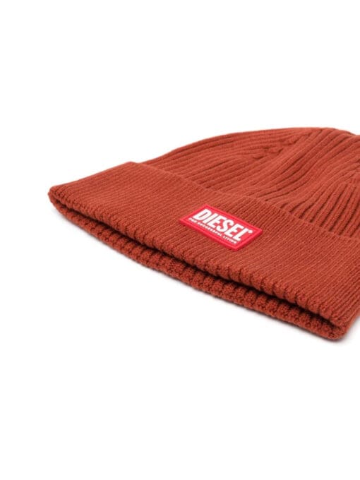 Diesel  ribbed-knit beanie hat - Image 2