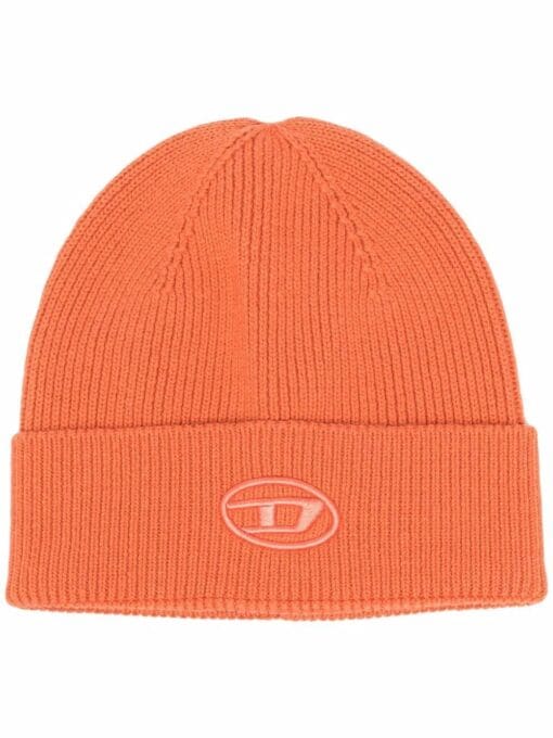 Diesel  K-Coder Fully-B ribbed beanie