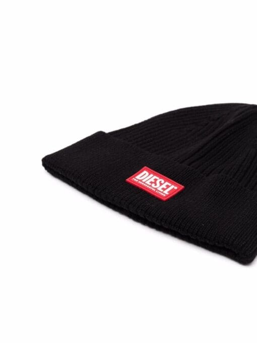 Diesel  ribbed-knit beanie hat - Image 2