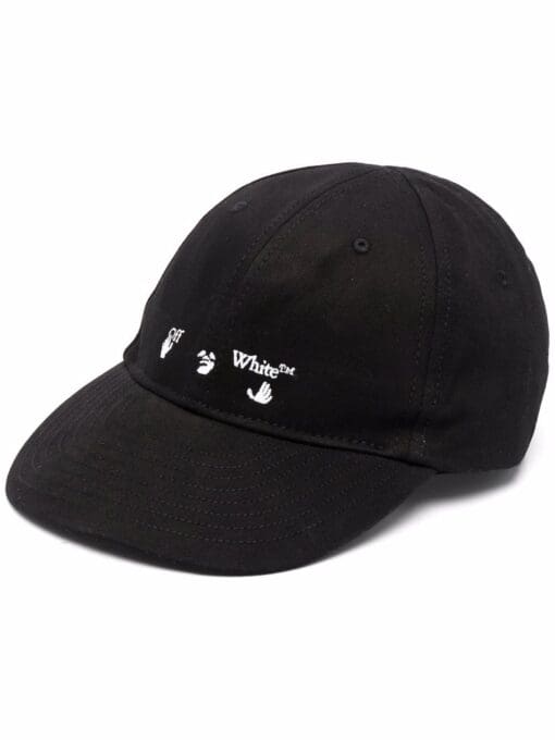 Off-White  embroidered logo baseball cap