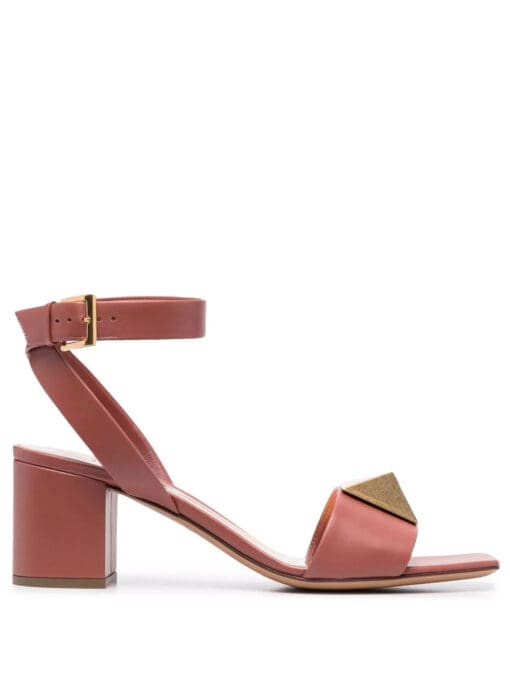 Valentino Garavani  Roman Stud block-heel sandals