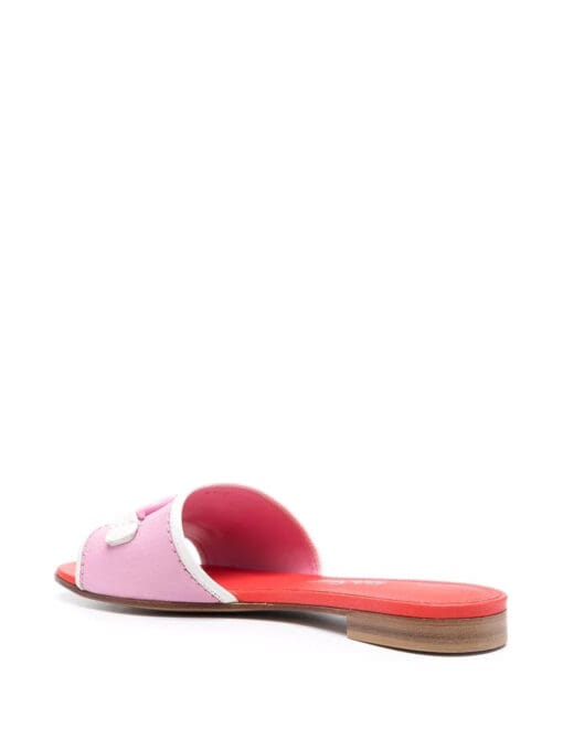 Ferragamo  Gancini colour-block slides - Image 3