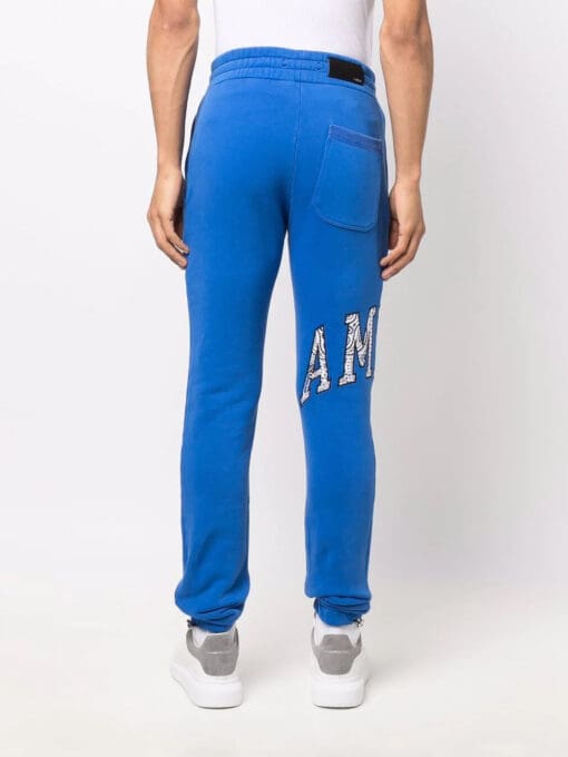 AMIRI  bandana logo track pants - Image 4