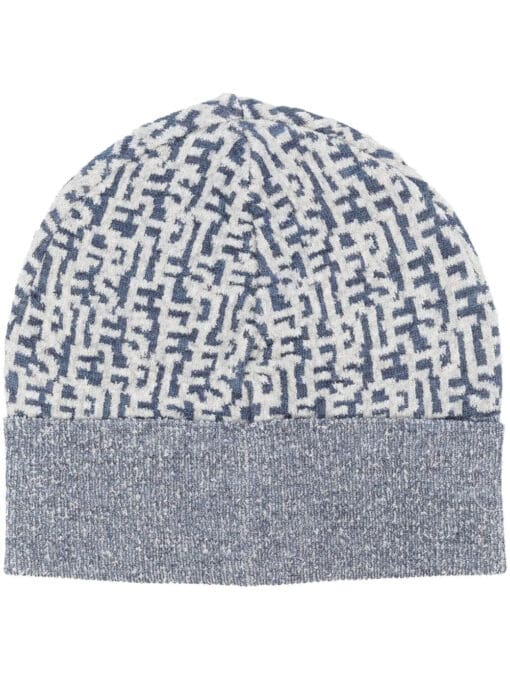 Diesel  two-tone knitted beanie