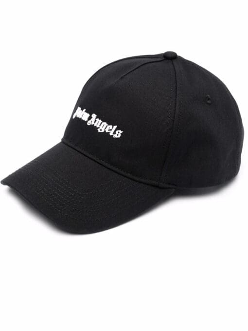 Palm Angels  logo-print cotton cap