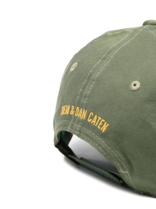 Dsquared2  logo-slogan print cap - Image 2