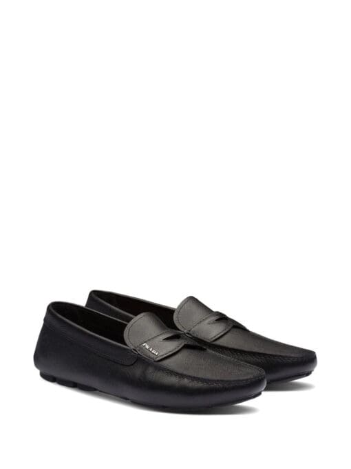 Prada  leather slip-on loafers - Image 2