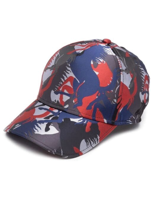 Ferrari  horse-print baseball cap