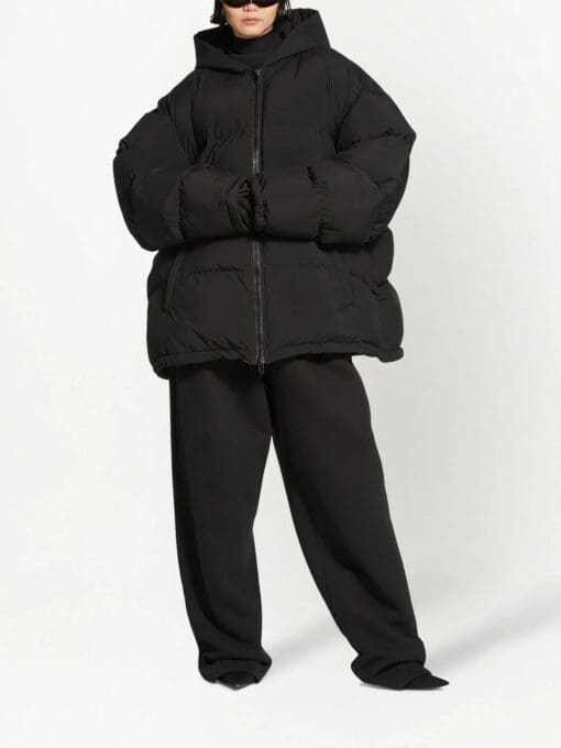 Balenciaga  hooded puffer jacket - Image 2