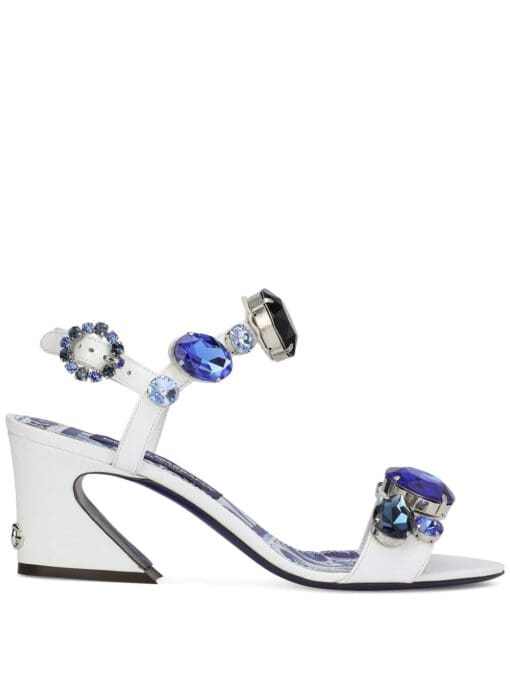 Dolce & Gabbana  embellished geometric-heel 60mm sandals