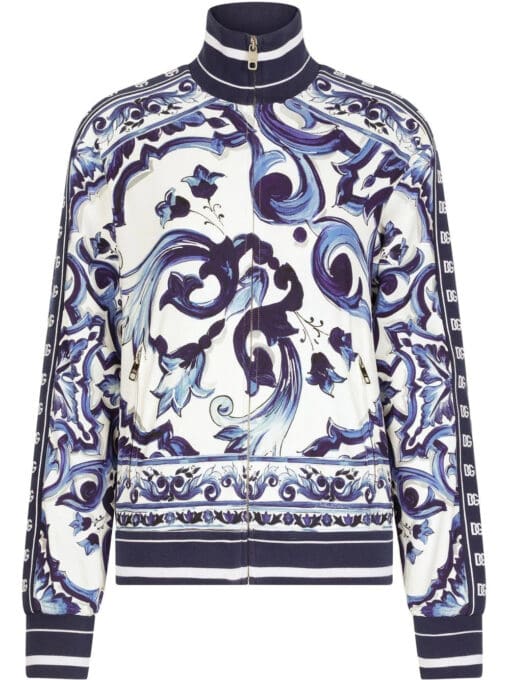 Dolce & Gabbana  Majolica-print bomber jacket