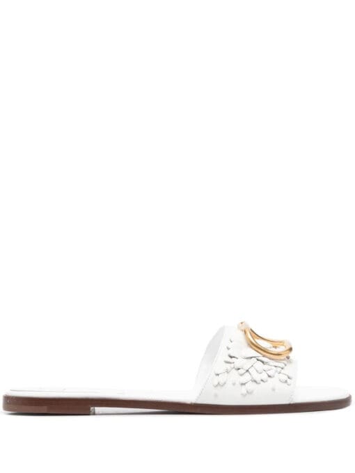 Valentino Garavani  Vlogo slip-on sandals