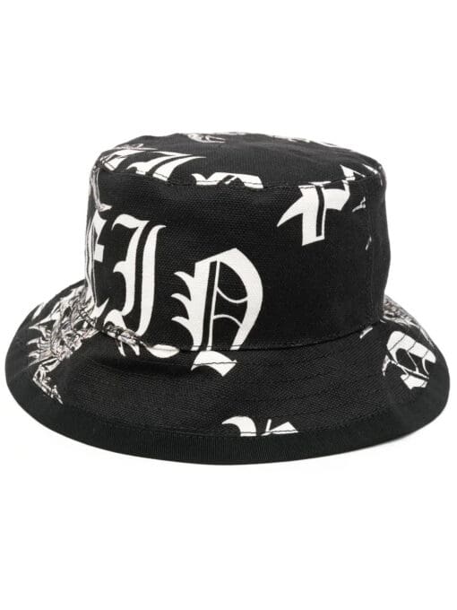 Philipp Plein  reversible logo-print bucket hat