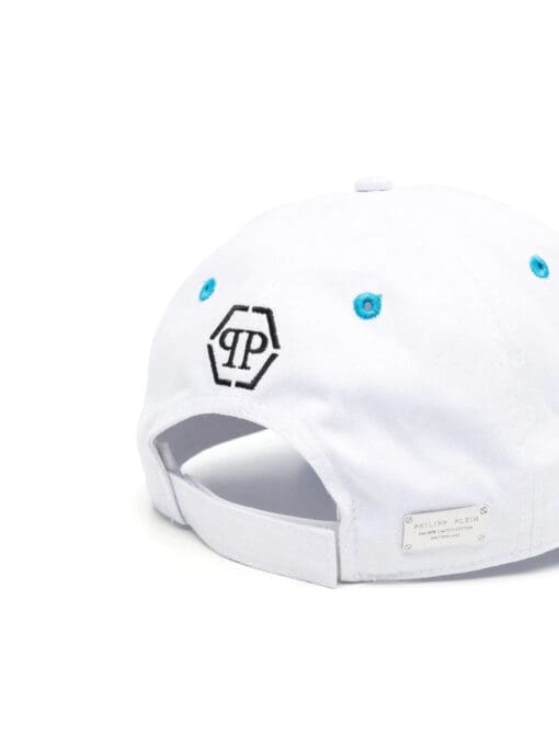 Philipp Plein  logo-patch distressed cap - Image 2