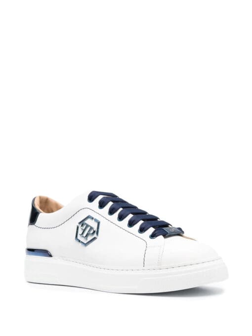 Philipp Plein  logo-plaque low-top sneakers - Image 2