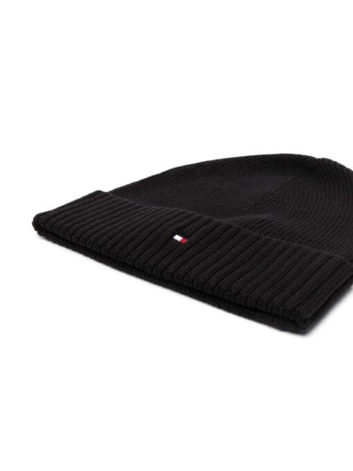 Tommy Hilfiger  embroidered-logo ribbed beanie - Image 2