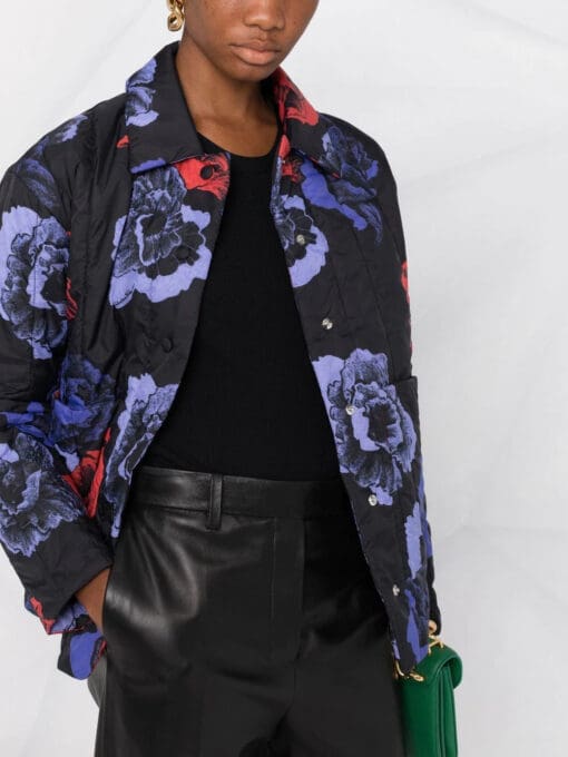 Ferragamo  floral-print jacket - Image 3