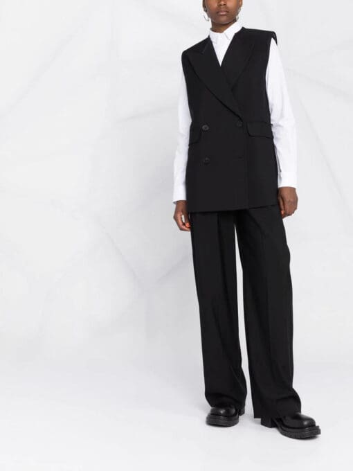 Alexander McQueen  peak lapels double-breasted vest - Image 2