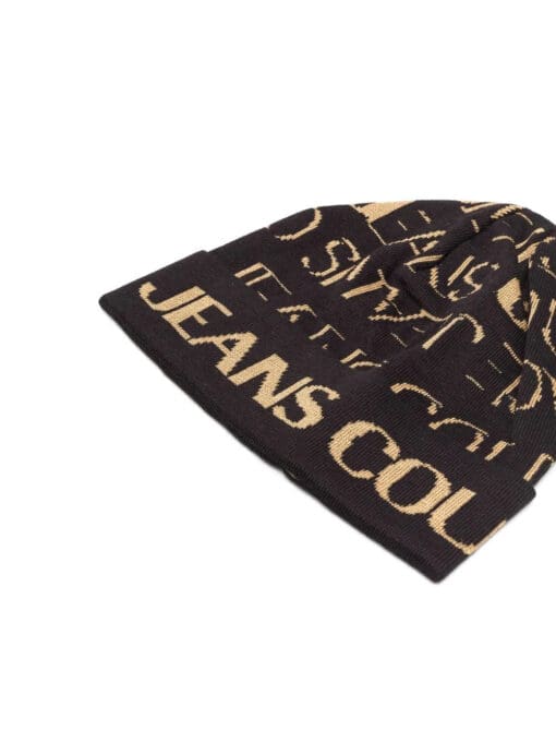 Versace Jeans Couture  logo embroidered beanie hat - Image 2