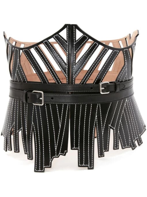 Alexander McQueen  Cage corset belt