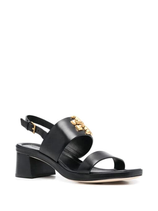 Tory Burch  Eleanor logo-plaque sandals - Image 2