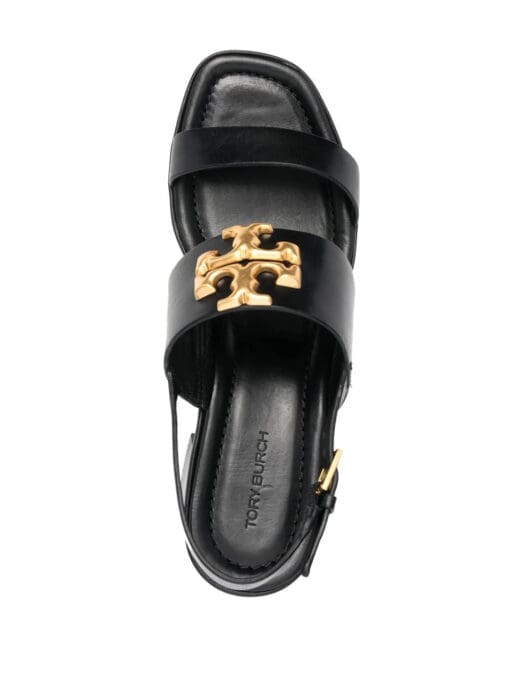 Tory Burch  Eleanor logo-plaque sandals - Image 4