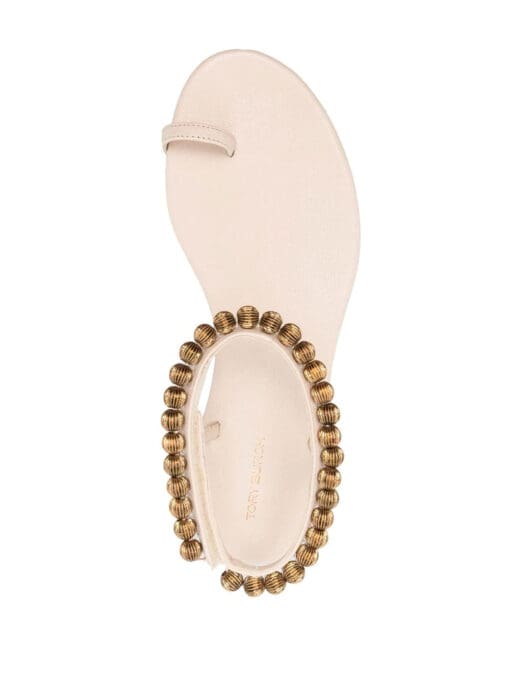 Tory Burch  stud-embellished leather sandals - Image 4