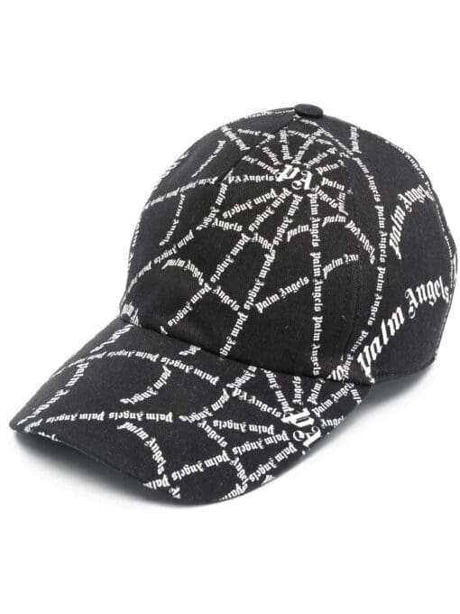 Palm Angels  Spider logo-print baseball cap