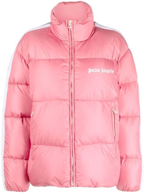 Palm Angels  side-stripe puffer jacket