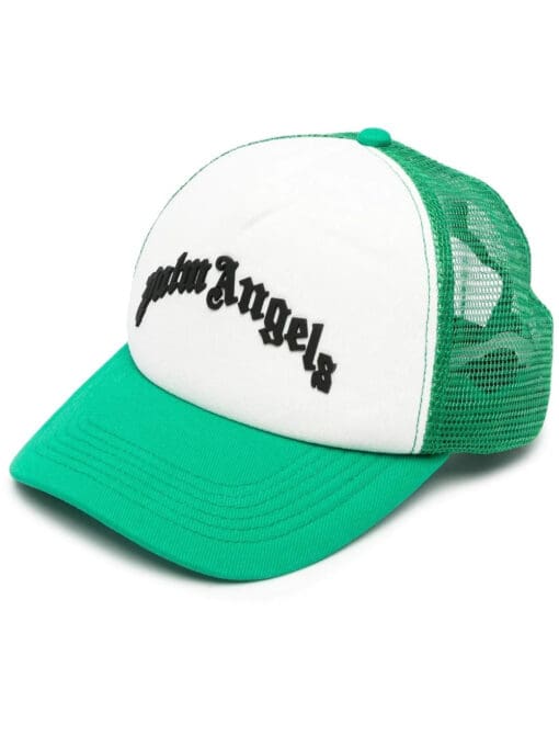 Palm Angels  logo-print mesh cap