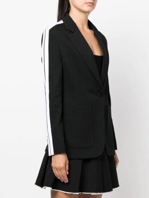 Palm Angels  side stripes single-breasted blazer - Image 3