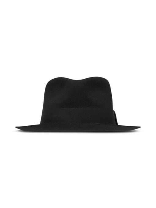 Saint Laurent  logo-plaque felted hat - Image 2