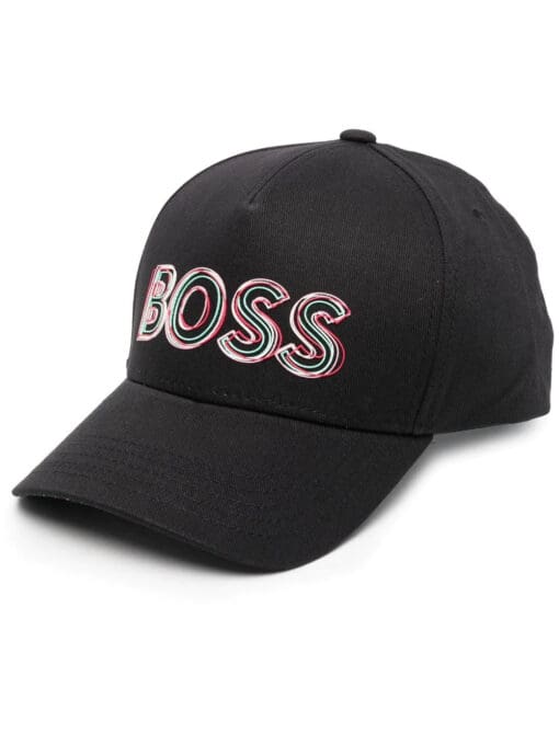 BOSS  logo-embroidered baseball cap