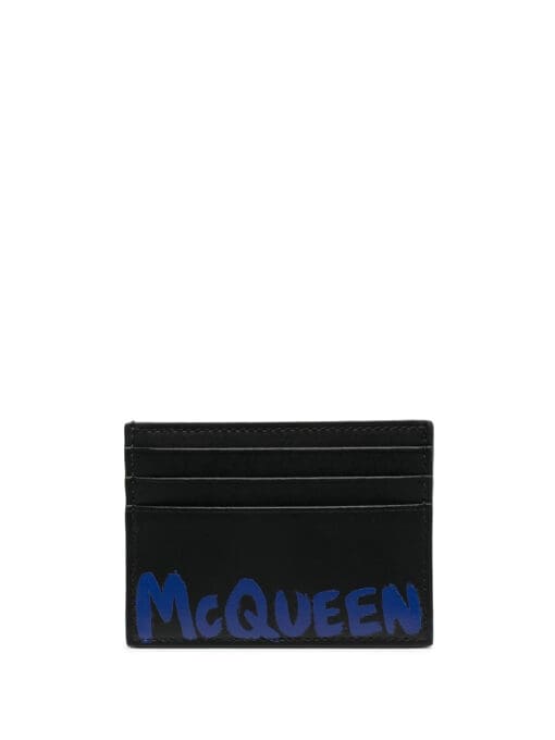 Alexander McQueen  logo-print cardholder