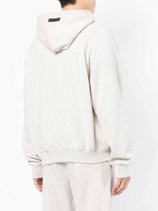 FEAR OF GOD ESSENTIALS  '1977' print hoodie - Image 4