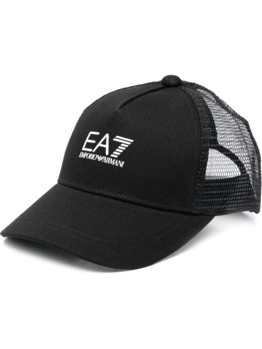 Ea7 Emporio Armani  logo-print cap